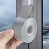 Silver Window Weather Sealing Tape,Window Draft Isolation Sealing Film Tape,Window