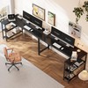 Huuger L Shaped Desk, 63 Inches Computer Desk with Reversible