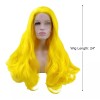 Vocoste Peluca Rizada Naturales Larga De Niña 24'' Amarillo