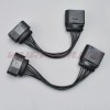Wurpaauto 2Pcs for 2015 VW Jetta 14 to 10 Pin