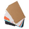 GRIRIW 20pcs Paper Binder Dividers Index Tabs for Easy Document