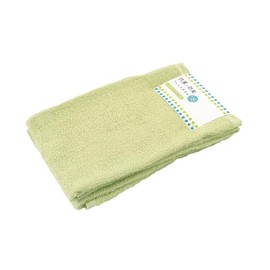 Kosugizen ZG-23024-2 Face Towels, Approx. Width 13.4 inches (34 cm) x Length 31.5 inches (80 cm), 2 Pieces, Antibacterial and Odor Resistant, Towel, Bathroom, Washroom, Green, Claire Color
