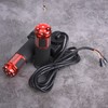1 Pair Universal LED Voltage Display Twist Throttle for 12‑99V
