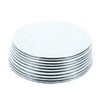 Culpitt Thick Round Turn Edge Cake Cards, Cake Boards, Silver