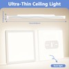 LED Ceiling Light Living Room 4000K-18W-1600LM, IP44 Waterproof Modern Simple