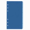 Knox 52160500 Personal Organizer, Refill, 5 Horizontal Indexes, 5 Sheets