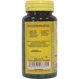 Veganicity Fermented BCAAs 4:1:1 1000mg : Amino Acid Supplement : 60 Tablets, in a Planet-Friendly 99% Recycled Pot