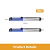 2 Pack Desoldering Pump, Blue Solder Sucker Tool, Desoldering Vacuum
