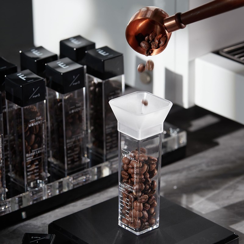 MUVNA Single Espresso Bean Storage - 12 Tubes Coffee Bean