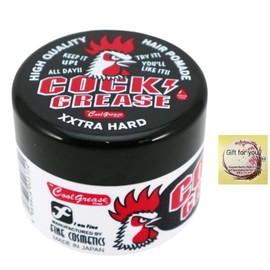 阪本高生堂 クックグリース XXX 87g ファインコスメティックス ポマード メンズ ワックス クールグリース グリース ステッカー セット