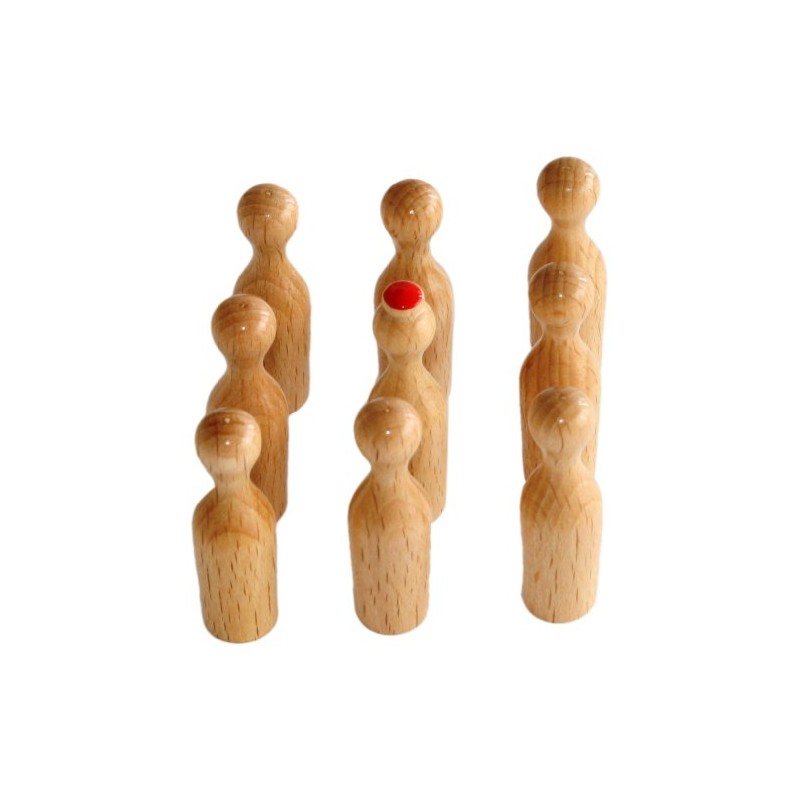 Weible Spiele 10730 Replacement Cone for Tyrolean Table Skittles Game