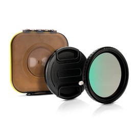 JJC 67mm Variable ND Neutral Density Filter + CPL Circular Polarizing Filter, 2-in-1 ND2 ND4 ND8 ND16 ND32 Adjustable Graduated Fader Combination Polarizer for 67mm Thread Camera Lenses