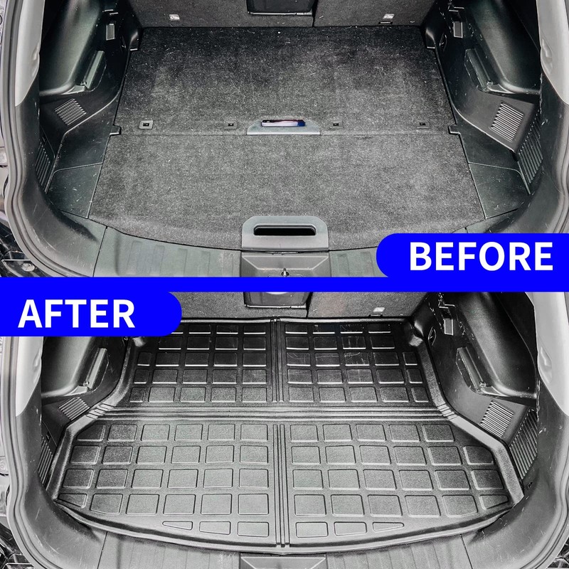 Rongtaod Floor Mats Compatible with 2014-2020 Nissan Rogue Trunk Mat