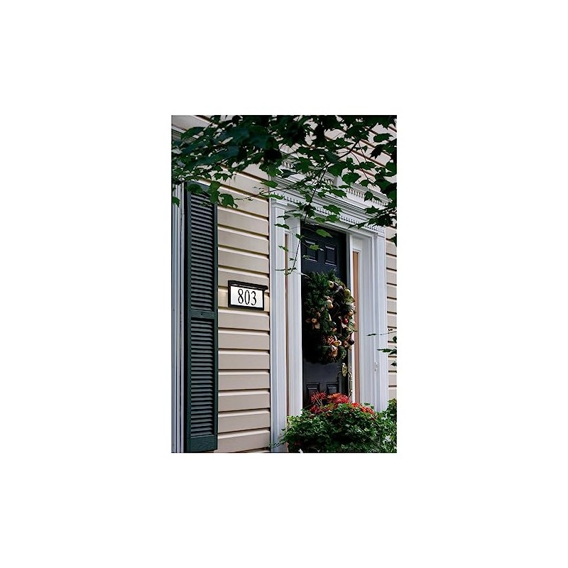 Seagull 90610-68 Traditional Address Number Tile from Address Light Collection