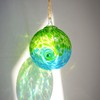 4" Hand Blown Baubles Glass Gazing Ball Garden Ball for