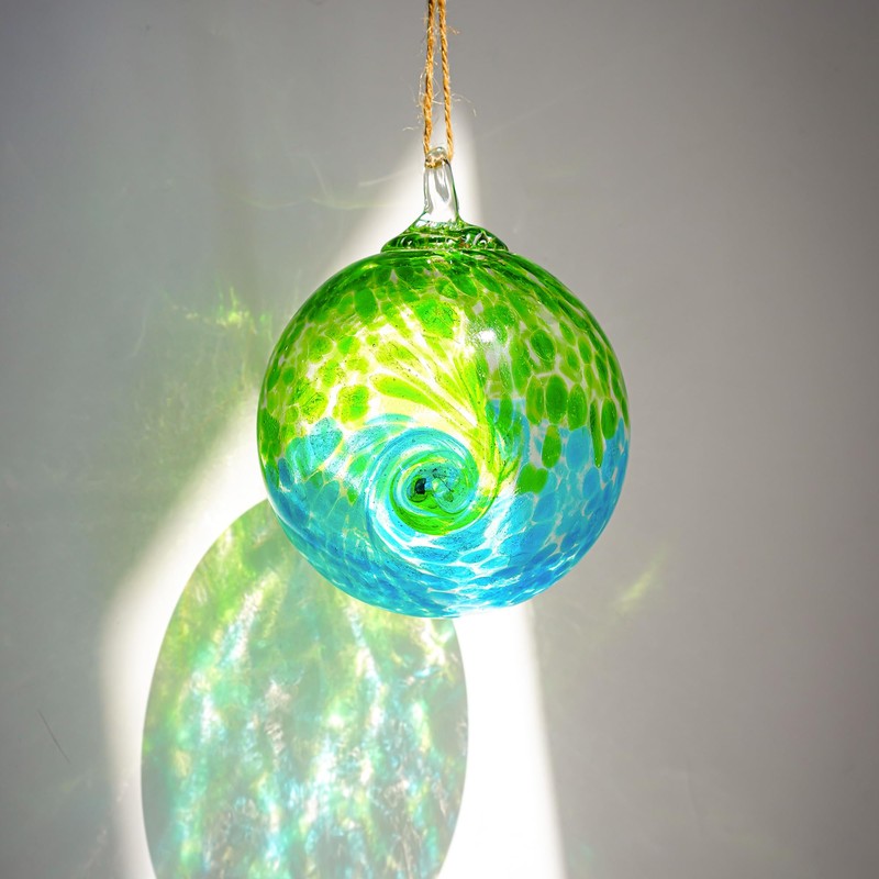 4" Hand Blown Baubles Glass Gazing Ball Garden Ball for