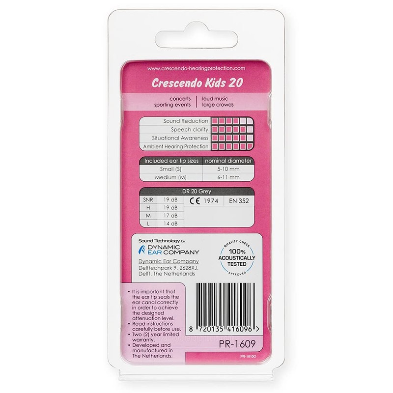 CRESCENDO Ear Plugs Kids Ear Protectors Kids Unicorn 20