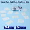 Large Pimple Patches for Face，9 Sizes XL Acne Patches，Big Hydrocolloid