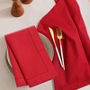 Limecasa Cloth Napkins Hemstitched Wedding Napkins, Set of 12, Machine