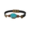VALOR 835 Natural Crystal Bracelet for Men - NEW Genuine