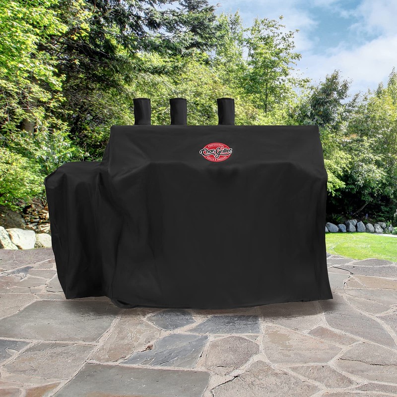 Char-Griller® 3-Burner Dual Fuel Expandable Propane Gas and Charcoal Outdoor