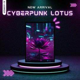 MTG (Cyberpunk Black Lotus) - 100ct Matte TCG Card Art Sleeves by Ai Armor