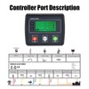 Genset Controller Self Starting Generator Controller LCD Display 3 Phase