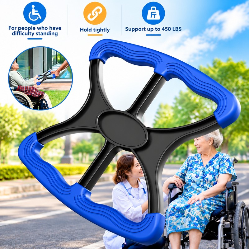 Standing Assist Grip Handle for Mobility Support – Textured Non-Slip