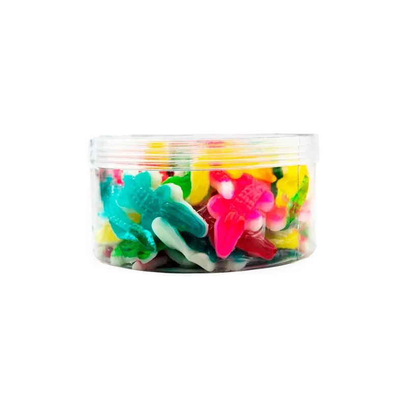 Gomitas Cocodrilo Animales Reptiles Divertidos 60 Pzas