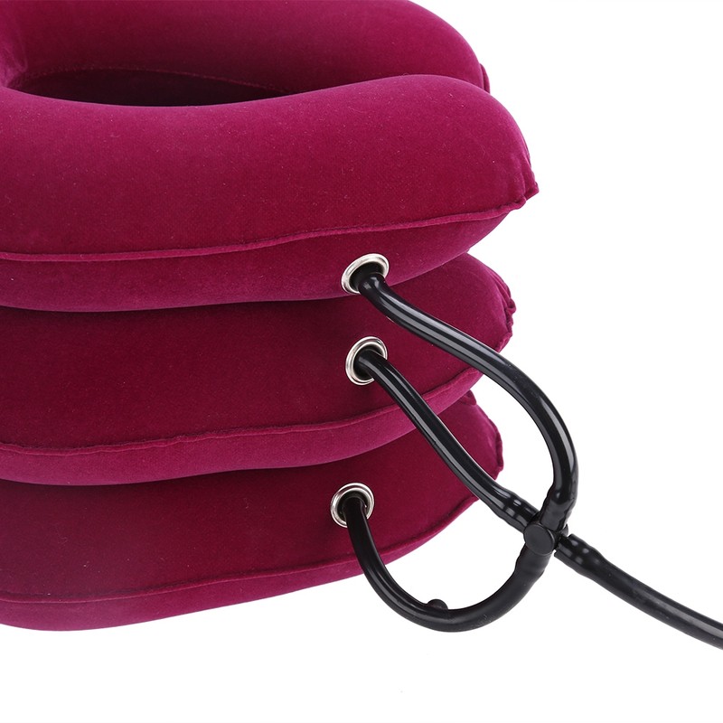 Portable Lightweight Inflatable U Shape Cervical Neck Stretcher Traction Device