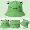 Cute Frog Bucket Hats Fisherman Cap Summer Beach Sun Protection