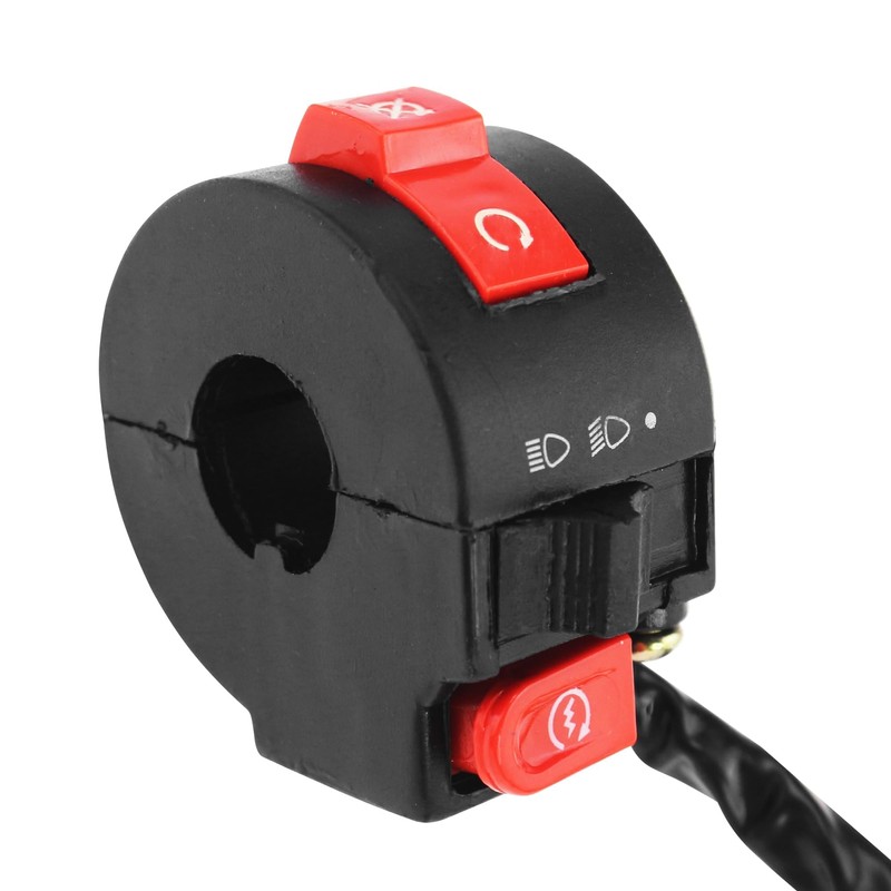 PRO BAT Left Kill Light Starter Switch 8 Wire 3
