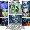 Pintura para Cara Halloween, Pintura Corporal Maquillaje de Halloween