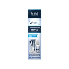 Doctor Easy Wax-Rx Ph Conditioned Ear Wash Refill Kit, 1.7 Ounce