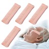 4 Pack Pink Nasal Cannula Ear Cushions, Satin Comfortable Ear