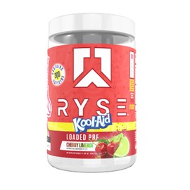 Ryse Loaded Pre Workout Powder Supplement for Men & Women | Pumps, Energy, Focus | Beta Alanine + Citrulline | 300mg Caffeine | 30 Servings (Kool-aid Cherry Limeade)