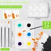 Ctosree 12 Pack Pre Drawn Canvas Kit 12 Pcs Pre