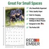 RED EMBER Select - Dachshund Puppies Mini 2025 Wall Calendar