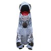 JASHKE Inflatable Dionsaur Costume Blow up T-rex Costumes Inflatable Costumes