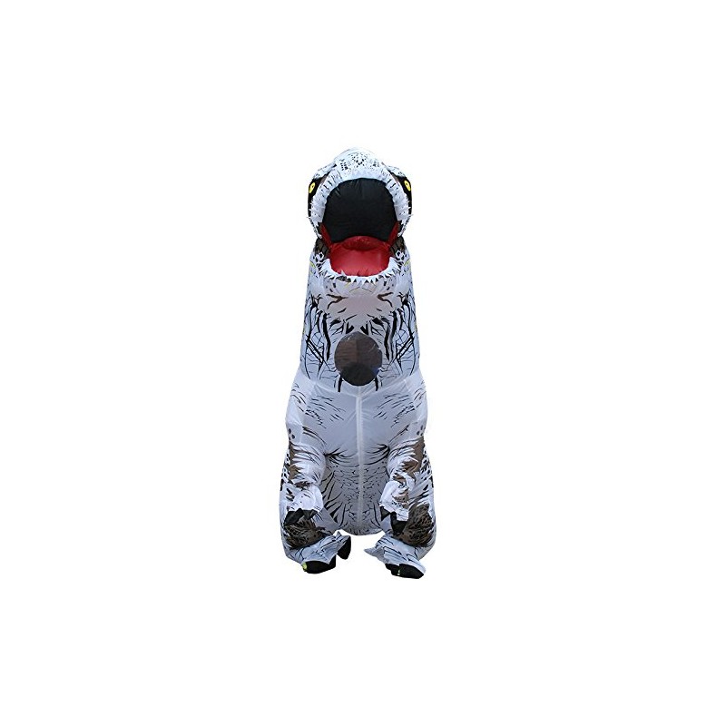 JASHKE Inflatable Dionsaur Costume Blow up T-rex Costumes Inflatable Costumes
