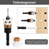 prota Drill with Countersink Drill Bit Wood Countersink with Depth