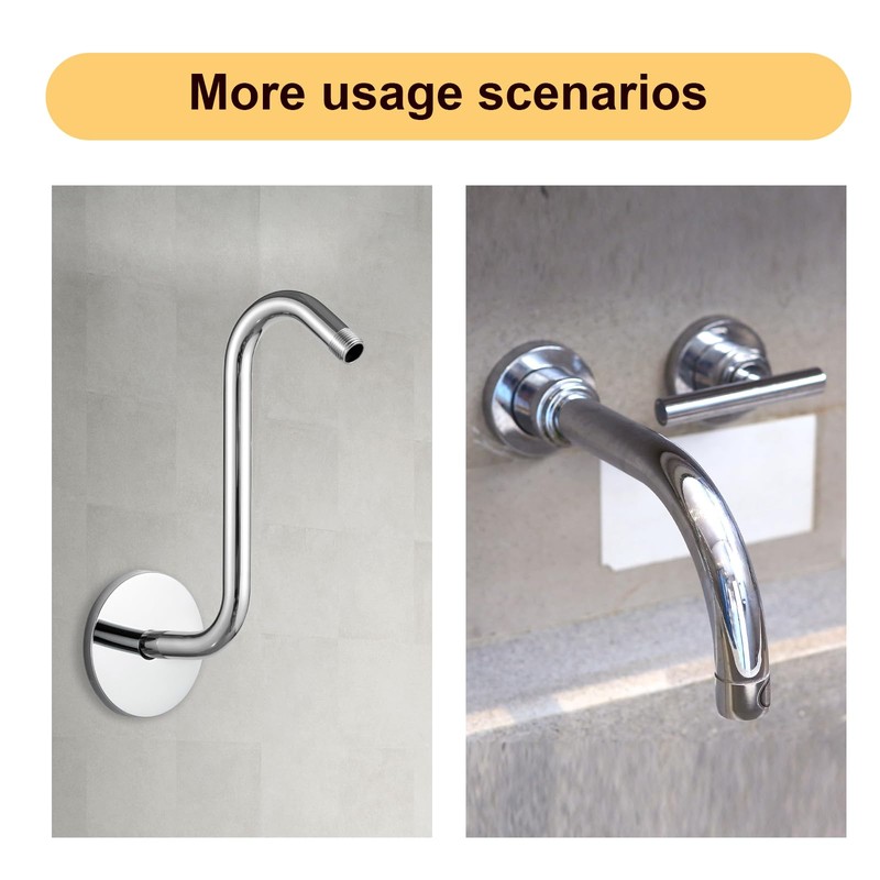 OFFO 4.5" Extra Large Shower Arm Flange in Outer Diameter