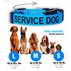 Native Pup Service Dog Collars (Small, Blue)