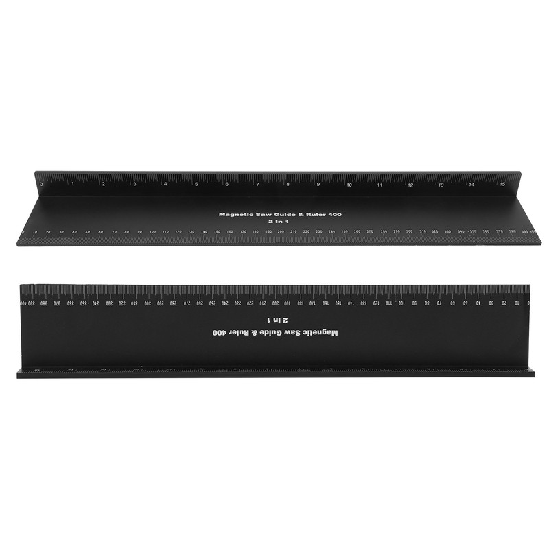 Multifunctional Protective Ruler Woodworking Scribing Aluminum Alloy Ruler HT202054