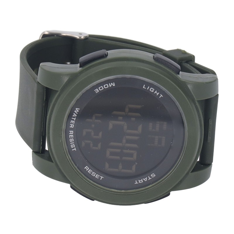 Digital Sports Watch Multifunctional Large Display Luminous 5Bar Waterproof Swimming