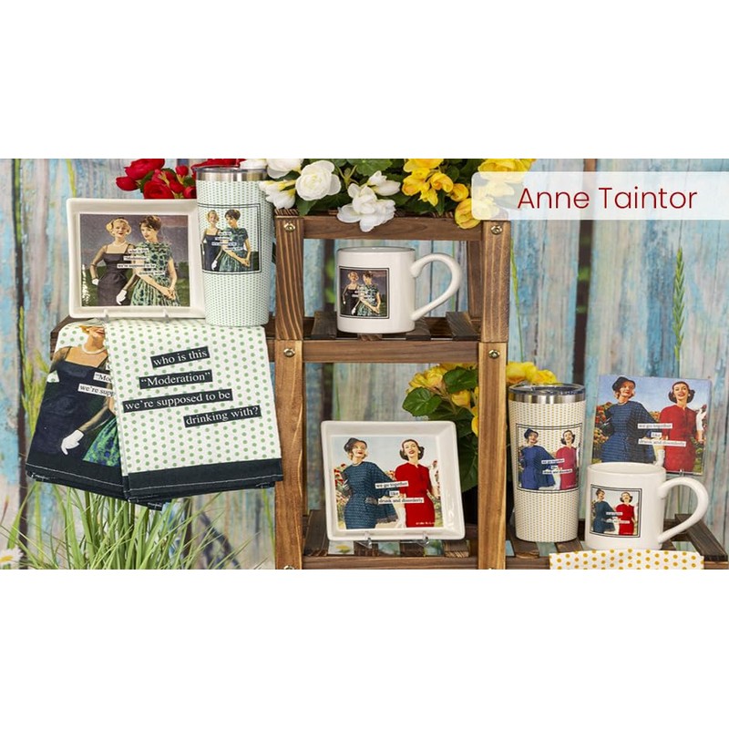 Anne Taintor Birthday Cards Funny Vintage Retro Greeting Card for