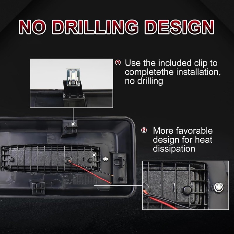MOVOTOR Bumper Guards Pad with LED Lights 300% Brighter Replacement