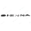 Sienna OVERLAY Rear Liftgate Matte Black SIENNA Letter Logo Emblem