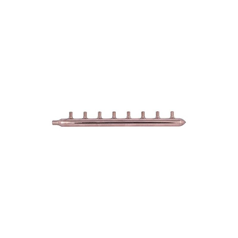 SharkBite 535522 Copper PEX Manifold Crimp Multi Tee, 8 Port