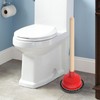 CANIPHA 2PCS Plunger Mat Toilet Holder Drip Tray Catches Drips